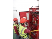 消防內(nèi)燃機泵控制柜測試